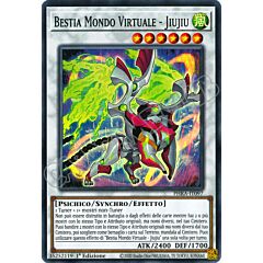 PHRA-IT097 Bestia Mondo Virtuale - Jiujiu super rara 1a Edizione (IT) -NEAR MINT-