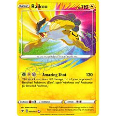050 / 185 Raikou rara amazing (EN) -NEAR MINT-