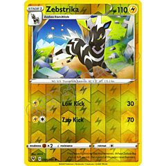 054 / 185 Zebstrika non comune foil reverse (EN) -NEAR MINT-