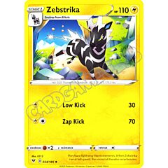 054 / 185 Zebstrika non comune normale (EN) -NEAR MINT-