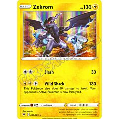 060 / 185 Zekrom rara foil (EN) -NEAR MINT-