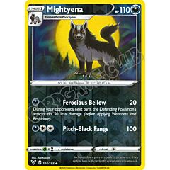 104 / 185 Mightyena non comune foil reverse (EN) -NEAR MINT-