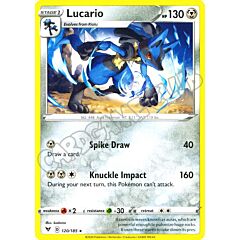 120 / 185 Lucario rara normale (EN) -NEAR MINT-