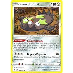 125 / 185 Galarian Stunfisk non comune normale (EN) -NEAR MINT-