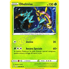 019 / 185 Dhelmise non comune normale (IT) -NEAR MINT-
