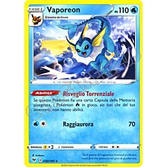 030 / 185 Vaporeon rara normale (IT) -NEAR MINT-