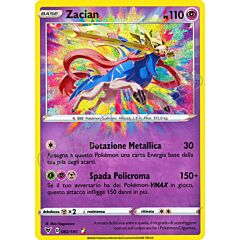 082 / 185 Zacian rara amazing (IT) -NEAR MINT-