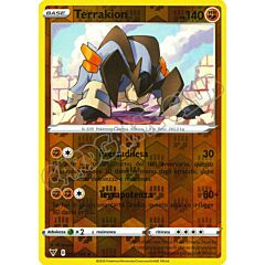 092 / 185 Terrakion rara foil reverse (IT) -NEAR MINT-