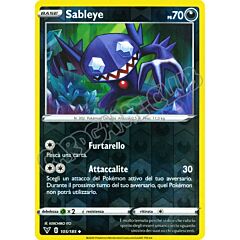 105 / 185 Sableye non comune foil reverse (IT) -NEAR MINT-