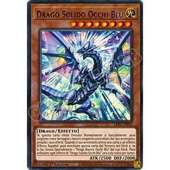 LDS2-IT014 Drago Solido Occhi Blu (scritta VIOLA) ultra rara 1a Edizione (IT) -NEAR MINT-