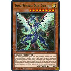 LDS2-IT047 Drago Fotonico Occhi Galattici (scritta VERDE) ultra rara 1a Edizione (IT) -NEAR MINT-