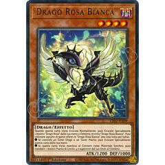LDS2-IT109 Drago Rosa Bianca (scritta ORO) ultra rara 1a Edizione (IT) -NEAR MINT-