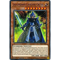 DLCS3IT002 Leggendario Cavaliere Critias (scritta viola) ultra rara 1a edizione (IT)