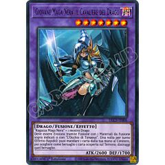 DLCS3IT0A6 Giovane Maga Nera, il Cavaliere del Drago (scritta viola) ultra rara 1a edizione (IT)