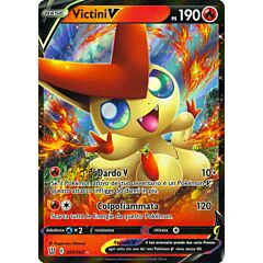 021 / 163 Victini V Rara Holo V foil (IT) -NEAR MINT-
