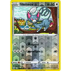 115 / 163 Glameow Comune Reverse foil (IT) -NEAR MINT-