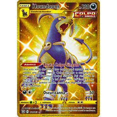 179 / 163 Houndoom Rara Segreta Gold foil (IT) -NEAR MINT-