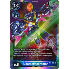 BT02-EN032 UforceVeedramon super rara foil (EN) -NEAR MINT-