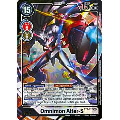 BT03-EN112 Omnimon Alter-S rara segreta foil parallela (EN) -NEAR MINT-