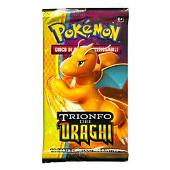 Sole e Luna Trionfo dei Draghi busta 10 carte Artwork Dragonite (IT)