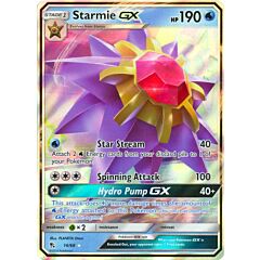 14 / 68 Starmie GX rara GX foil (EN) -NEAR MINT-