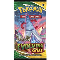 Sword and Shield Evolving Skies artwork Duraludon VMAX busta 10 carte (EN)