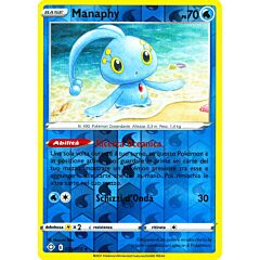 24 / 72 Manaphy Rara Holo Reverse foil (IT) -NEAR MINT-