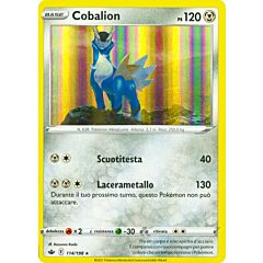 114 / 198 Cobalion Rara Holo foil (IT) -NEAR MINT-