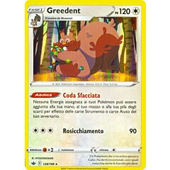 128 / 198 Greedent Rara Holo foil (IT) -NEAR MINT-