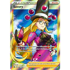 187 / 198 Savory Ultra Rara Full Art foil (IT) -NEAR MINT-