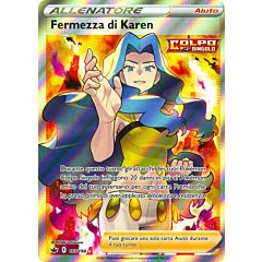 193 / 198 Fermezza di Karen Ultra Rara Full Art foil (IT) -NEAR MINT-