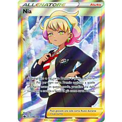 196 / 198 Nia Ultra Rara Full Art foil (IT) -NEAR MINT-