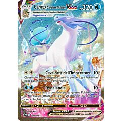 203 / 198 Calyrex Cavaliere Glaciale VMAX Rara Segreta VMAX Rainbow foil (IT) -NEAR MINT-
