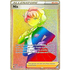 219 / 198 Nia Rara Segreta Rainbow foil (IT) -NEAR MINT-