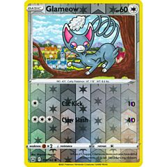 115 / 163 Glameow Comune Reverse foil (EN) -NEAR MINT-