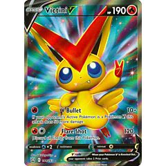 144 / 163 Victini V Ultra Rara V Full Art foil (EN) -NEAR MINT-
