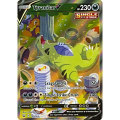155 / 163 Tyranitar V Ultra Rara V Full Art foil (EN) -NEAR MINT-