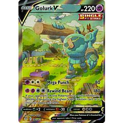182 / 203 Golurk V Ultra Rara V Full Art foil (EN) -NEAR MINT-