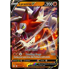 091 / 203 Lycanroc V Rara Holo V foil (EN) -NEAR MINT-