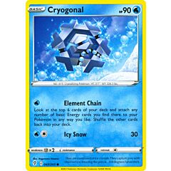 043 / 203 Cryogonal Comune normale (EN) -NEAR MINT-