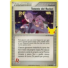 86 / 109 Tenente del Rocket Rara Segreta Holo Foil (IT) -NEAR MINT-