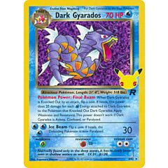 8 / 82 Dark Gyarados Rara Segreta Holo Foil (EN) -NEAR MINT-