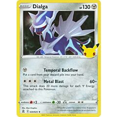 20 / 25 Dialga Rara Foil (EN) -NEAR MINT-