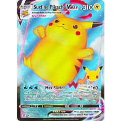 09 / 25 Surfing Pikachu VMAX Rara Holo VMAX Foil (EN) -NEAR MINT-