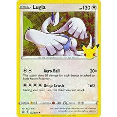 22 / 25 Lugia Rara Foil (EN) -NEAR MINT-
