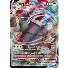 097 / 172 Aggron VMAX Rara Holo VMAX foil (IT) -NEAR MINT-