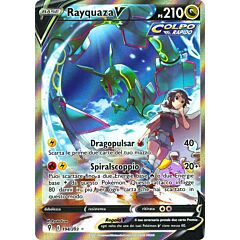 194 / 203 Rayquaza V Ultra Rara V Full Art foil (IT) -NEAR MINT-