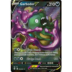 100 / 203 Garbodor V Rara Holo V foil (EN) -NEAR MINT-