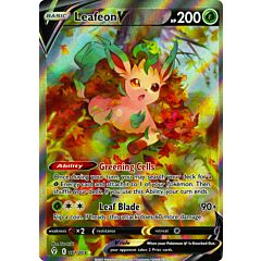 167 / 203 Leafeon V Ultra Rara V Full Art foil (EN) -NEAR MINT-