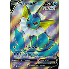 172 / 203 Vaporeon V Ultra Rara V Full Art foil (EN) -NEAR MINT-